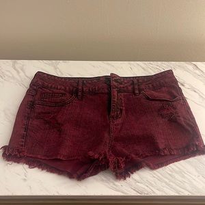 Bullhead Black colored denim shorts